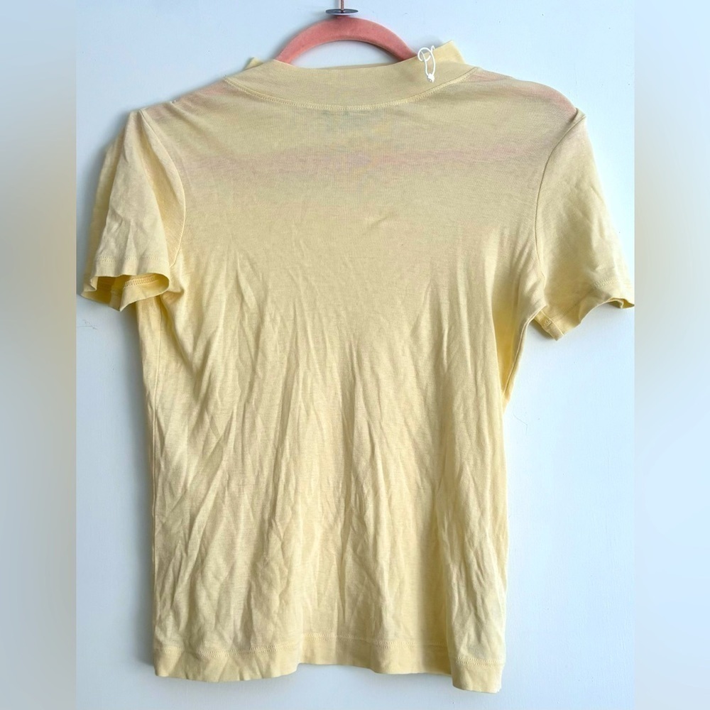 NWOT Vince 100% Cotton Short Sleeve Crewneck Tee Shirt - Size Extra Small - Picture 2 of 5